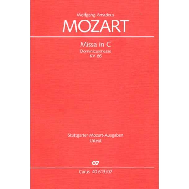 Missa in C : Dominicusmesse