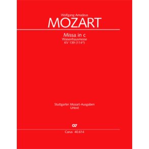 Missa in c : Waisenhausmesse