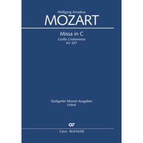 Missa in C KV 257 : Grosse Credomesse