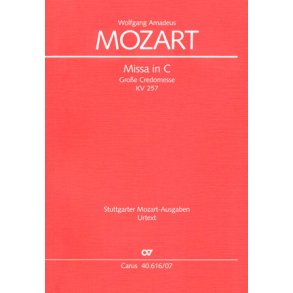 Missa in C KV 257 : Grosse Credomesse