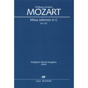 Missa solemnis in C : C-Dur