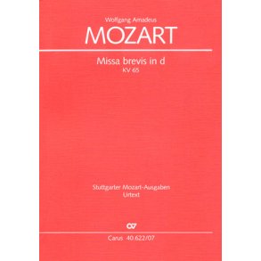 Missa brevis in d : d-Moll
