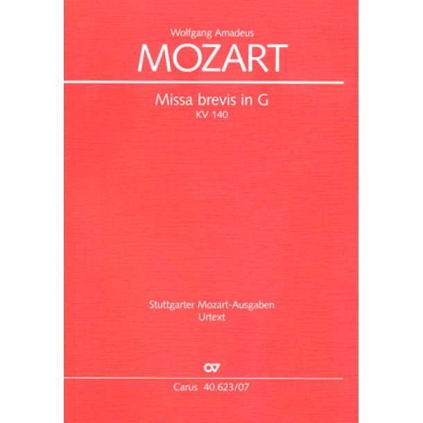 Missa brevis in G : G-Dur