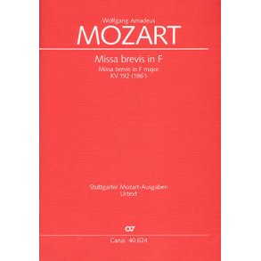 Missa brevis in F : Kleine Credomesse