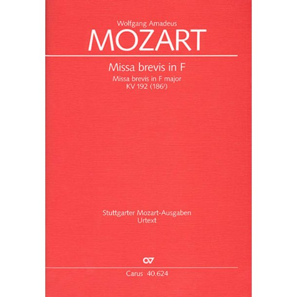 Missa brevis in F : Kleine Credomesse