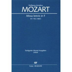 Missa brevis in F KV 192 [186f] : Kleine Credomesse
