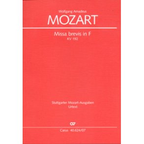 Missa brevis in F : Kleine Credomesse