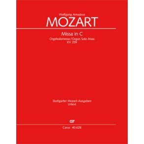 Missa in C KV 259 : Orgelsolomesse