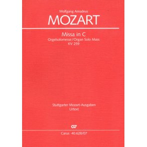 Missa in C : Orgelsolomesse