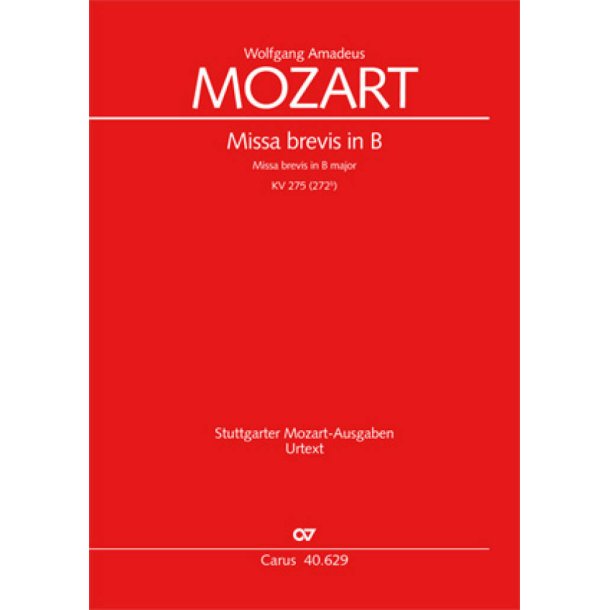 Missa brevis in B : B-Dur