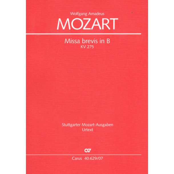 Missa brevis in B : B-Dur