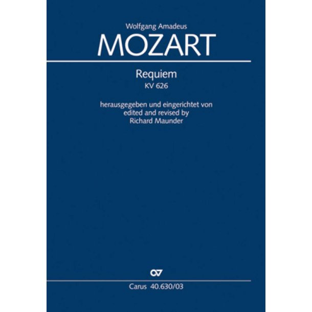 Requiem : Fassung Maunder