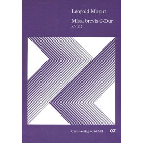 Missa brevis in C KV 115 : C-Dur