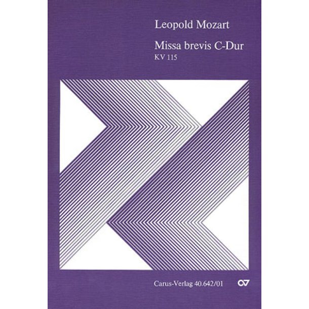 Missa brevis in C KV 115 : C-Dur