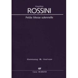 Petite Messe Solennelle : XL im Gro&szlig;druck