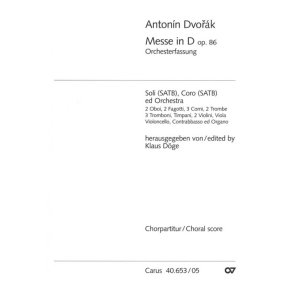 Messe in D : Orchesterfassung
