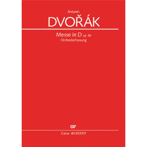 Messe in D : Orchesterfassung