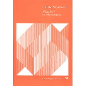 Missa in F : aus: Selva morale et spirituale