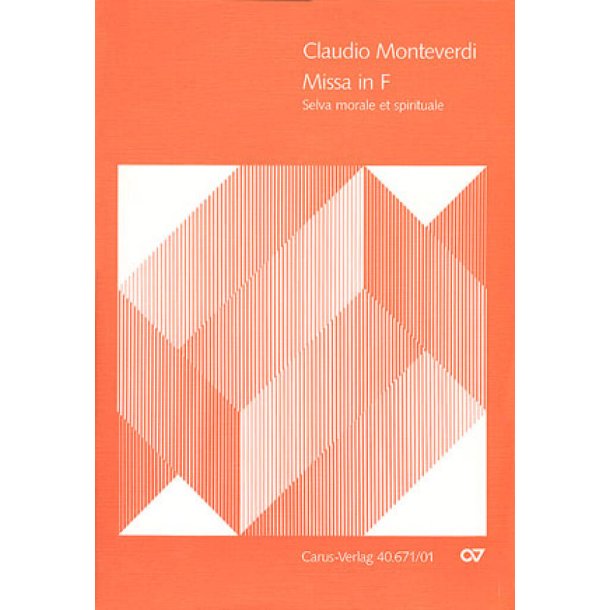 Missa in F : aus: Selva morale et spirituale