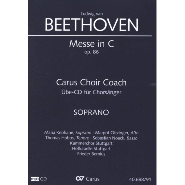 Messe C-Dur Op. 86 Carus Choir Coach