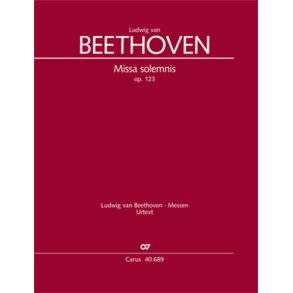 Missa solemnis : D-Dur