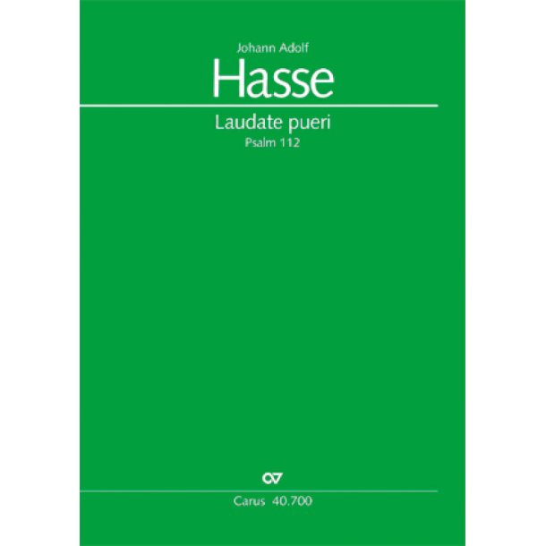 Laudate pueri : Vesperpsalm