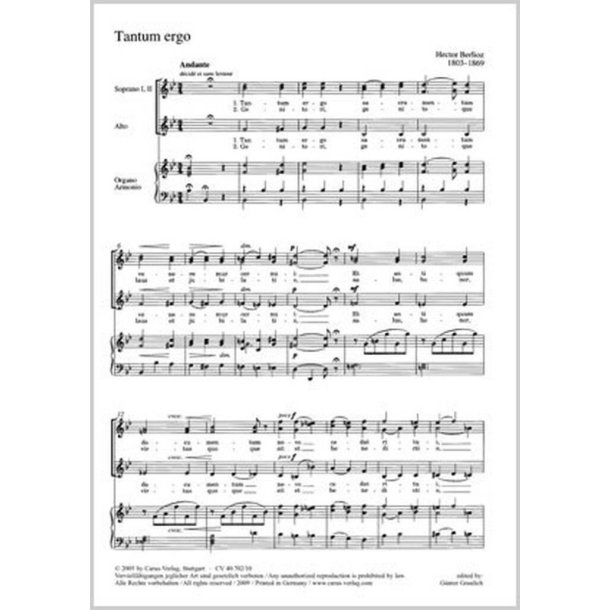 Tantum ergo : B-Dur