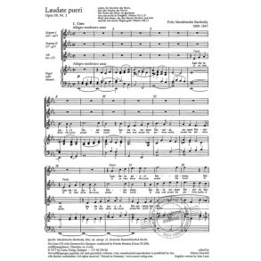 Laudate pueri : aus: Drei Motetten