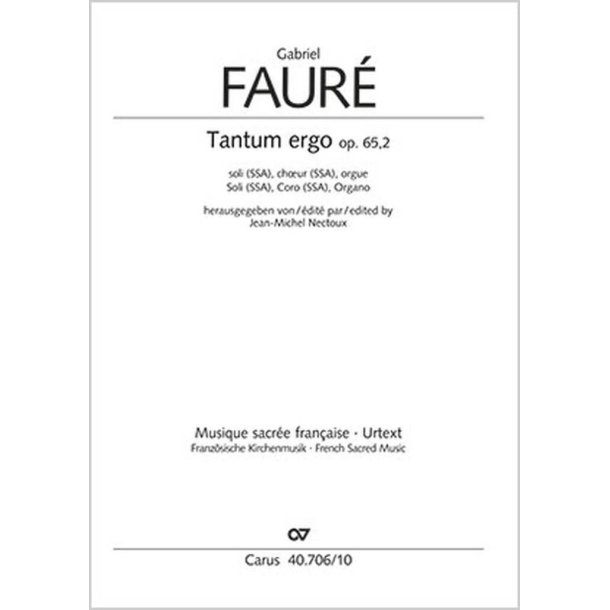 Tantum ergo in E : E-Dur