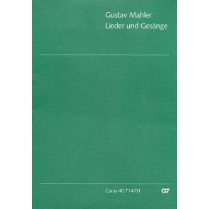 Mahler: Sieben Lieder und Gesange [arr.]