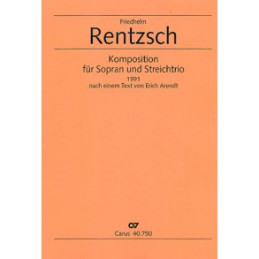 Komposition für Sopran und Streichtrio