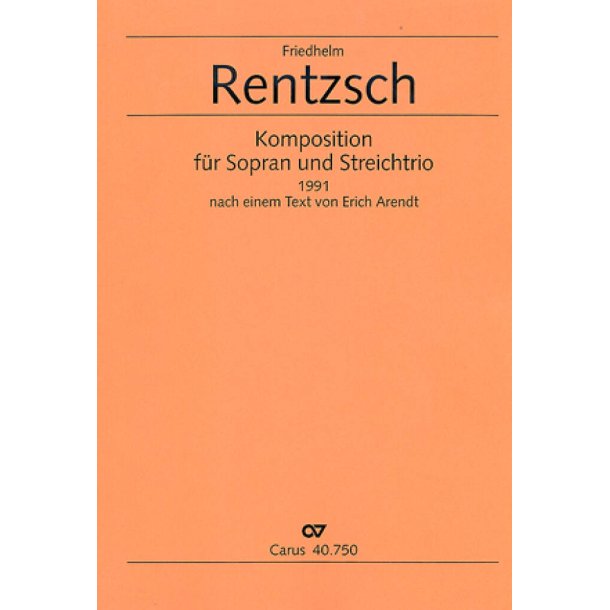 Komposition f&uuml;r Sopran und Streichtrio