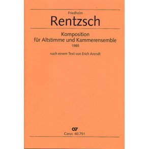 Komposition für Altstimme und Kammerensemble