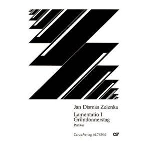 Lamentatio I zum Gründonnerstag : aus: Lamentationes pro hebdomada sancta