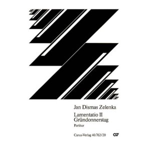 Lamentatio II zum Gründonnerstag : aus: Lamentationes pro hebdomada sancta