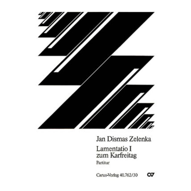 Lamentatio III zum Karfreitag : aus: Lamentationes pro hebdomada sancta