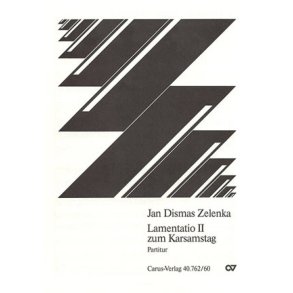 Lamentatio VI zum Karsamstag : aus: Lamentationes pro hebdomada sancta