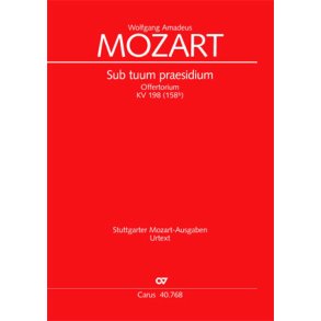 Sub tuum praesidium : Offertorium