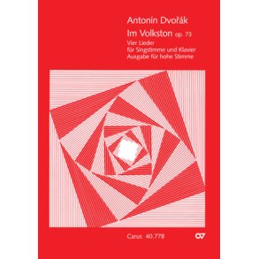 Dvorák: Im Volkston. 4 Lieder