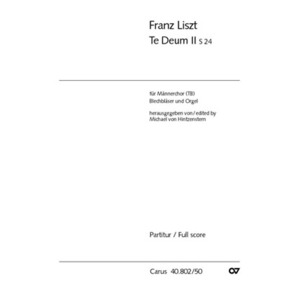 Te Deum II : Hymnus S. Ambrosii et Augustini