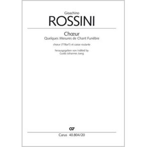 Choeur : Quelques mesure de Chant Funèbre