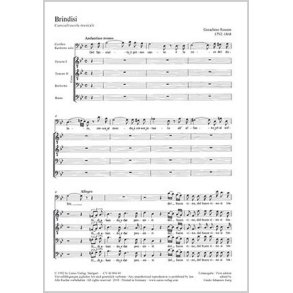 Brindisi : B-Dur