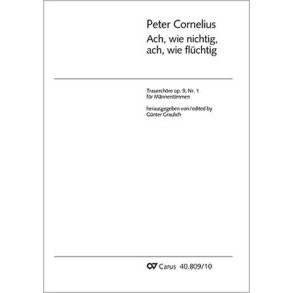 Ach wie nichtig, ach wie flüchtig : c-Moll