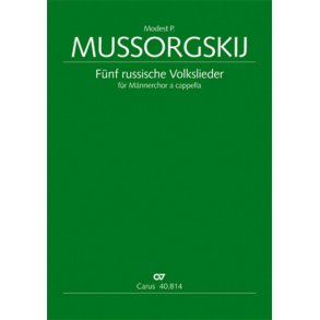 Fünf russische Volkslieder für Männerchor