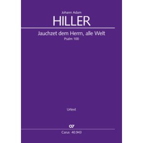 Jauchzet dem Herrn, alle Welt : Psalm 100