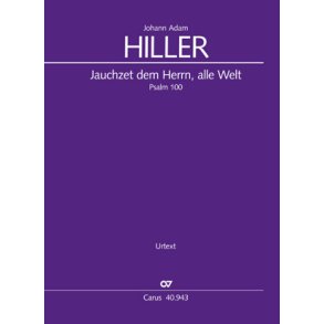 Jauchzet dem Herrn, alle Welt : Psalm 100