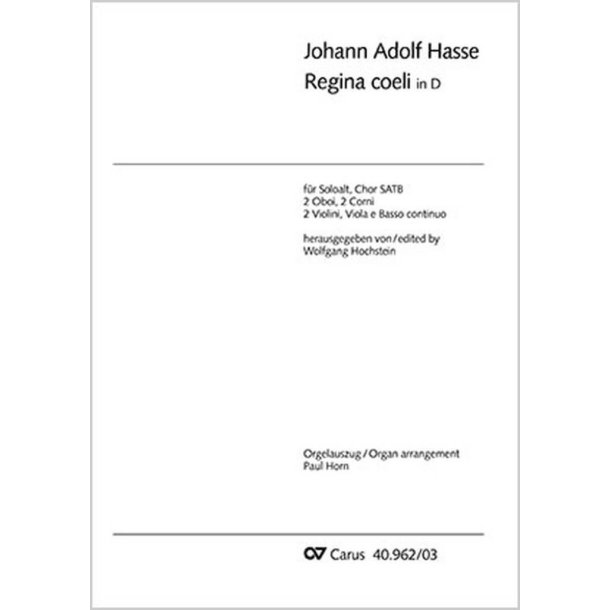 Regina coeli in D : D-Dur