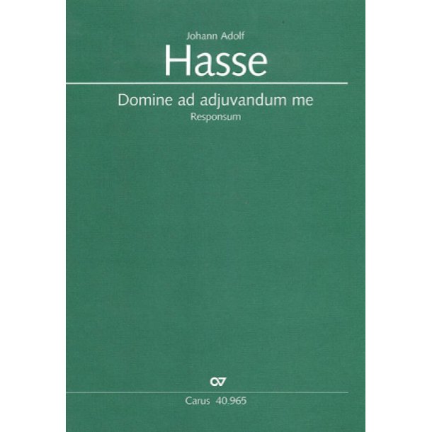 Domine ad adiuvandum me : Responsum