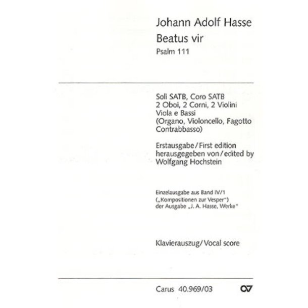 Beatus vir : Vesperpsalm