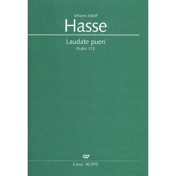 Laudate pueri : Vesperpsalm